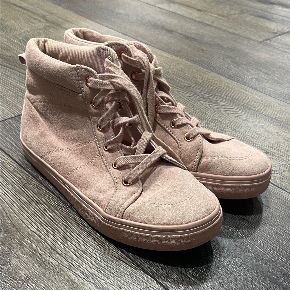 Old Navy Kids Pink High-Top Sneakers